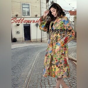 COPY - Cotton Kimono/ Robe/ Cover up.  New with tags.